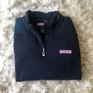 Vineyard Vines Shep Shirt 3/4 Navy Pullover